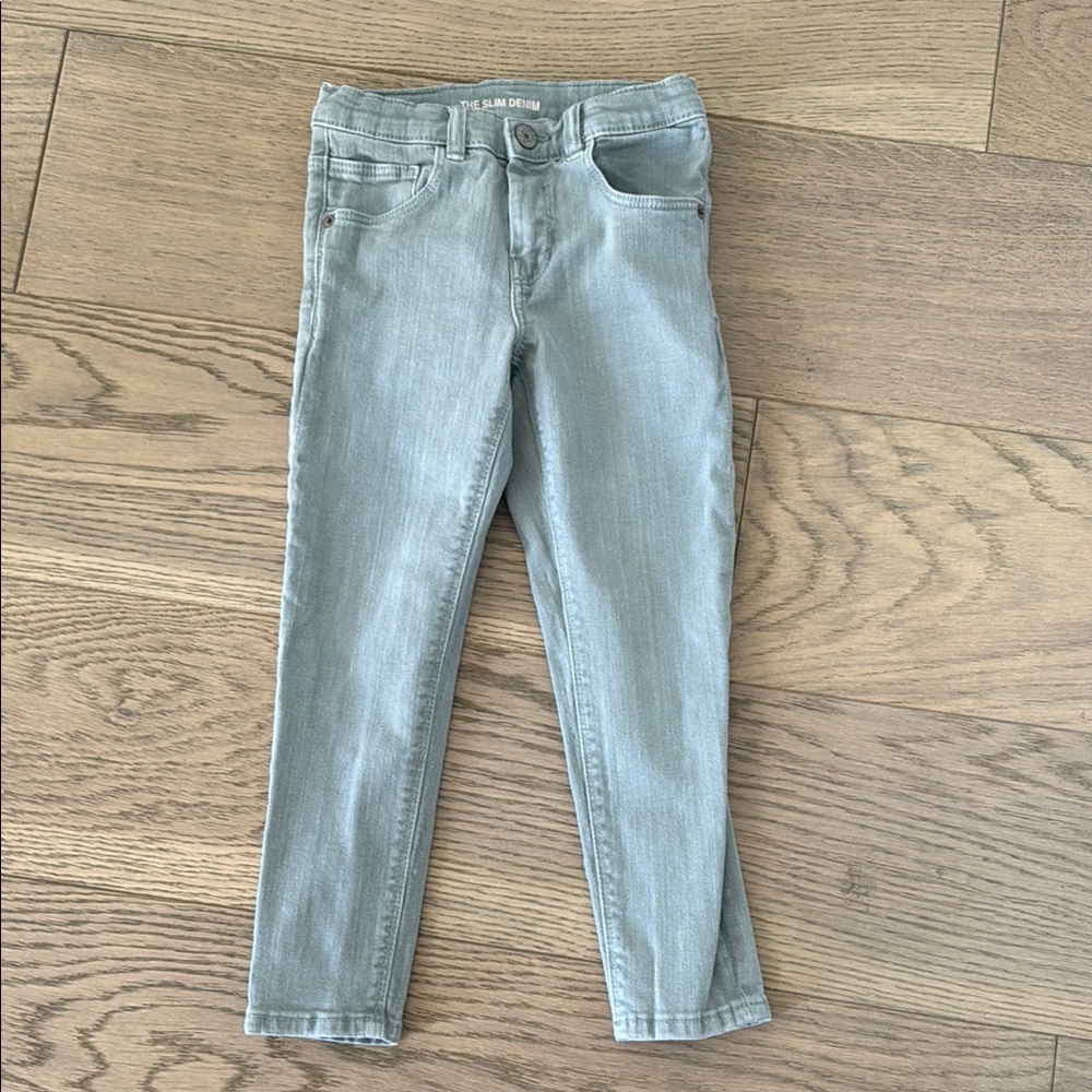 Zara Gray Jeans Classic Style
